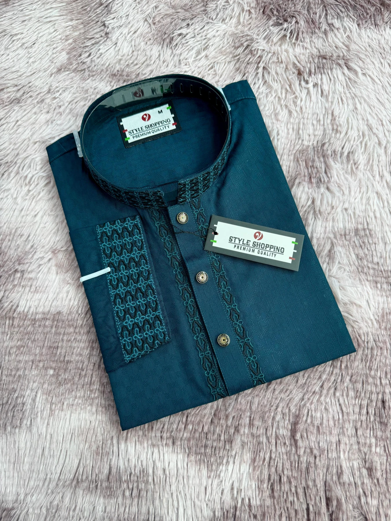 Eid Collection 2026 Blue Color Embroidery Punjabi
