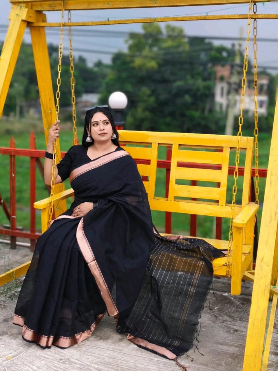 Nokshi Pair Suti Saree