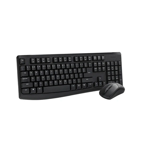 Rapoo X1800 Pro Wireless Keyboard & Mouse Combo – Black
